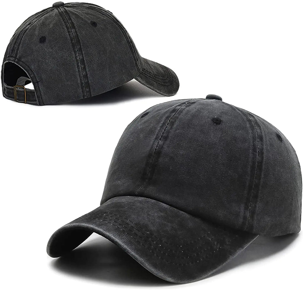 Jesus Saved My Life Hat Christian Baseball Cap Washed Cotton Denim Dad Hat for Men Women