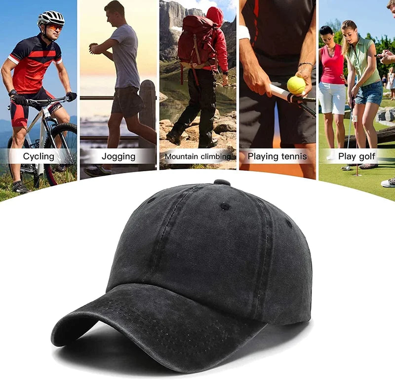 Jesus Saved My Life Hat Christian Baseball Cap Washed Cotton Denim Dad Hat for Men Women