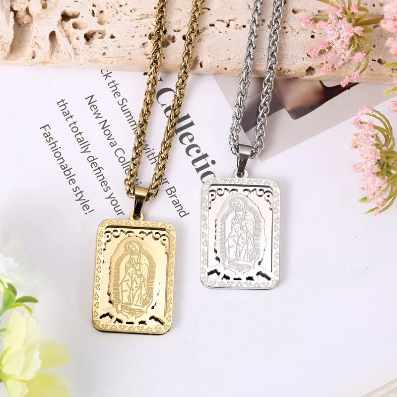 Mary Pendant Necklace