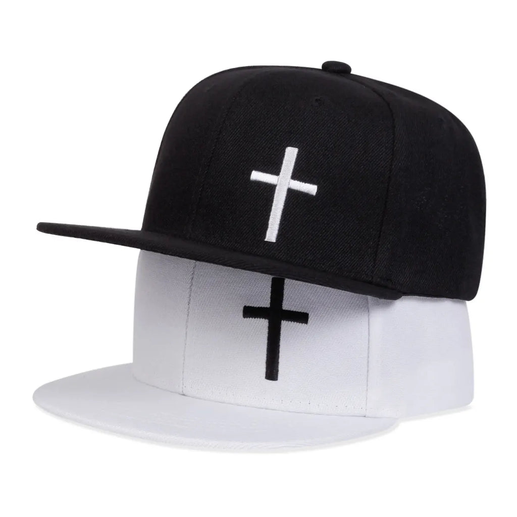 Cross Embroidered Cap