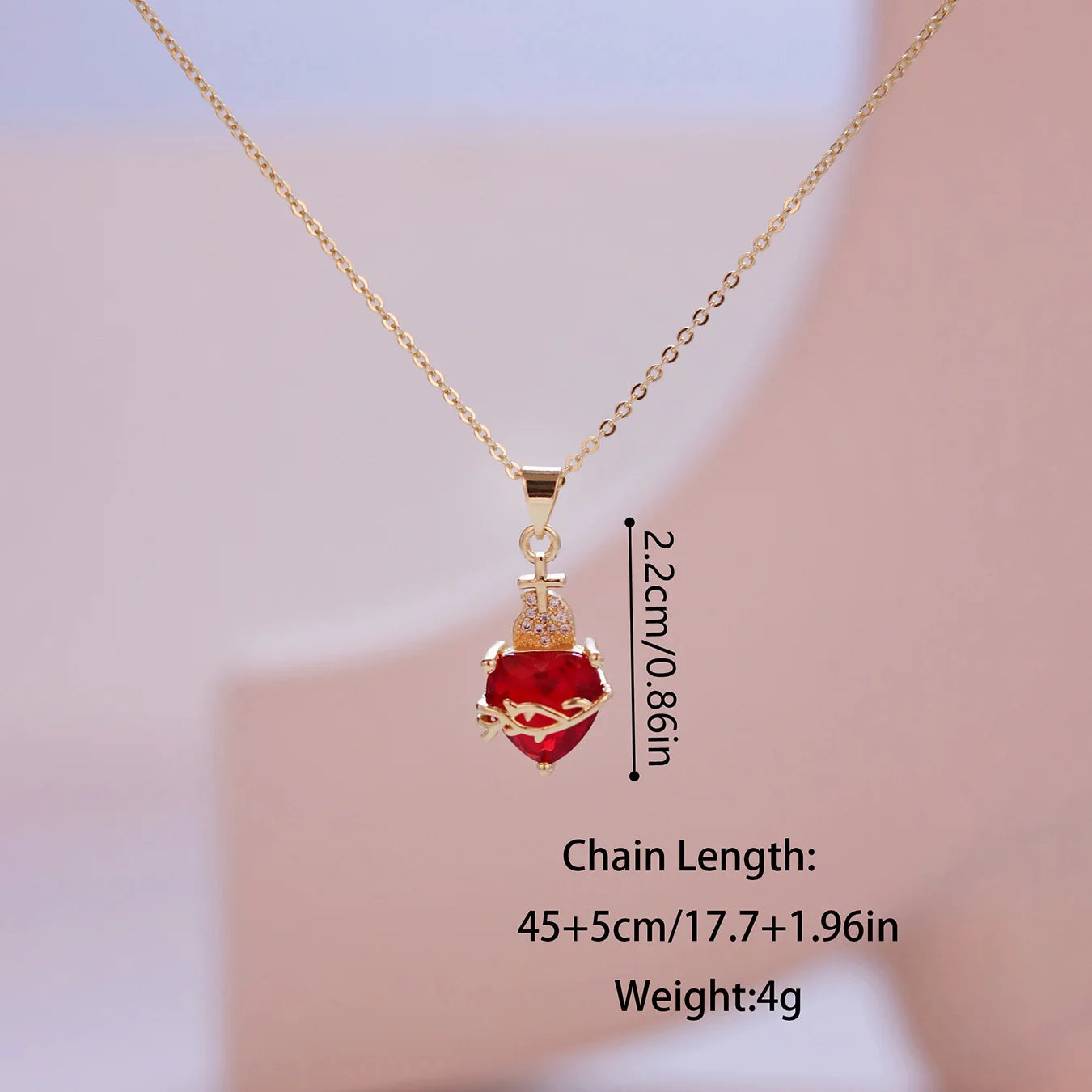 Sacred Heart Necklace