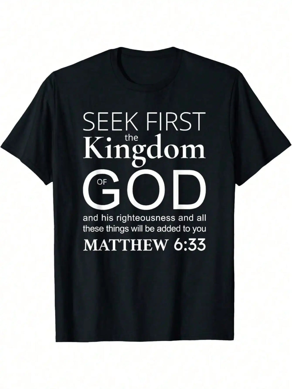 Courage Bible Verse Tee