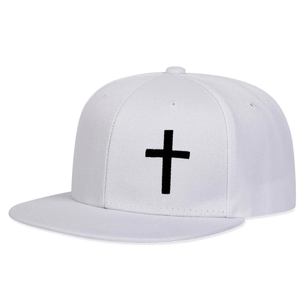 Cross Embroidered Cap