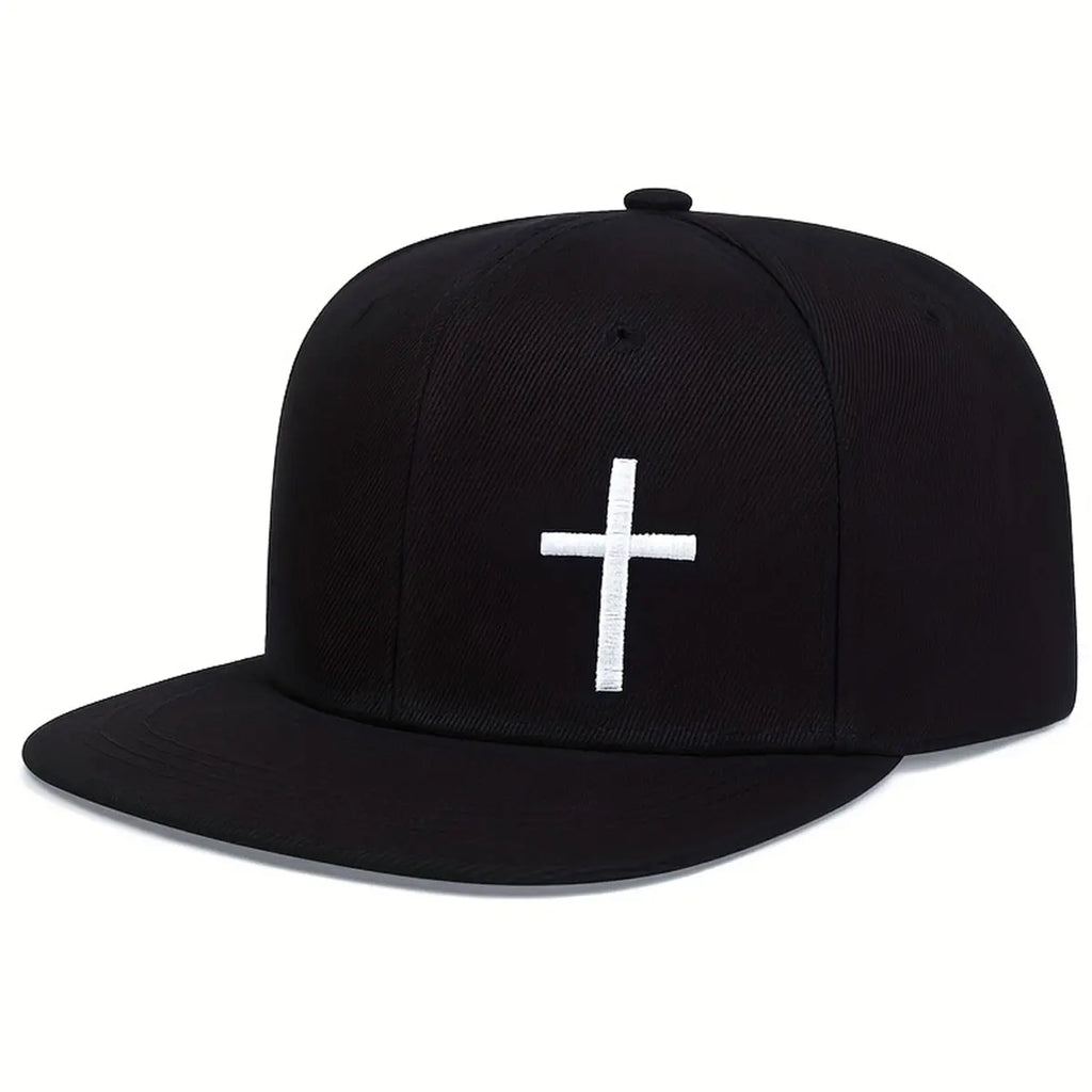 Cross Embroidered Cap