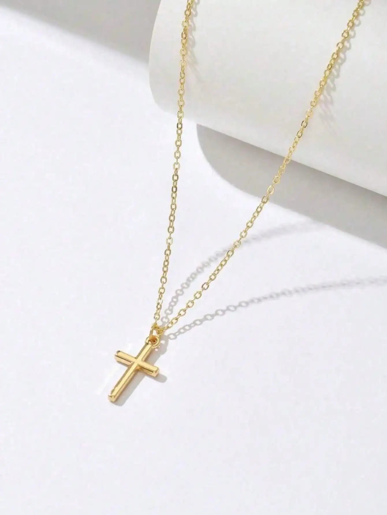 Gold Cross Pendant
